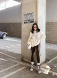  KHOÁC HOODIE NỈ, OVERSIZE, CÓ NÓN, BABY 