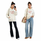  KHOÁC HOODIE NỈ, OVERSIZE, CÓ NÓN, BABY 