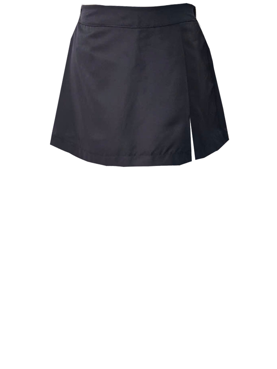  SHORT VÁY XẺ,LƯNG THUN, BIGSIZE, ĐEN 