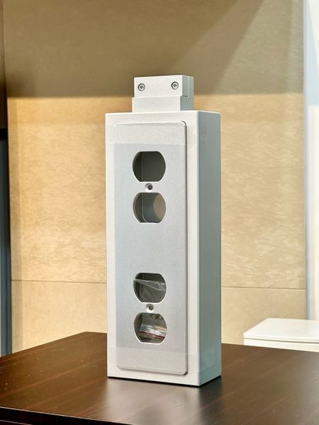 ĐẾ Ổ CẮM NHÔM MK2