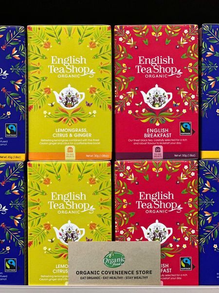 Trà organic earl grey english tea