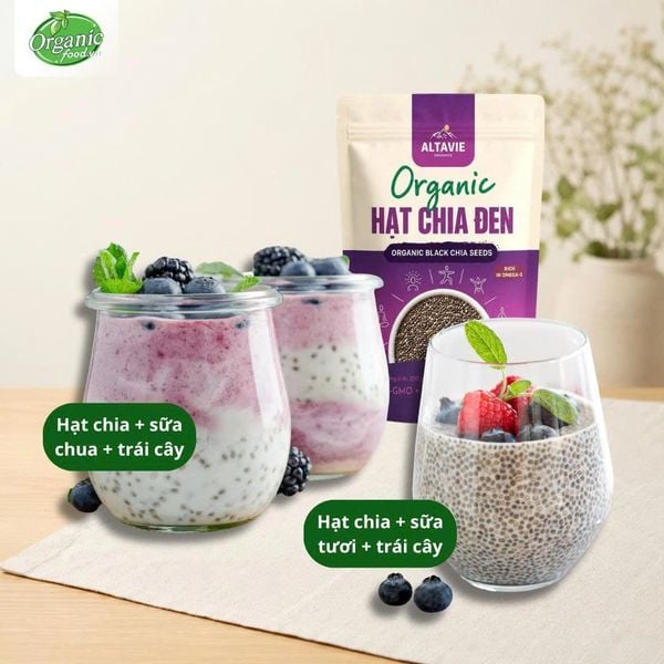 Hạt chia hữu cơ Altavie- 200g ( New)
