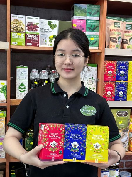 Trà organic earl grey english tea