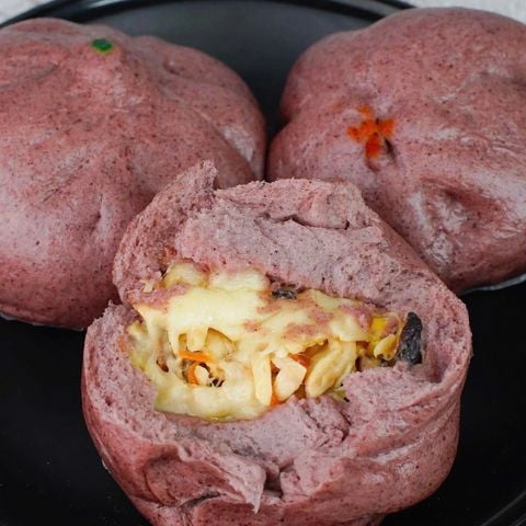 Bánh Bao Gạo Lứt Ức Gà