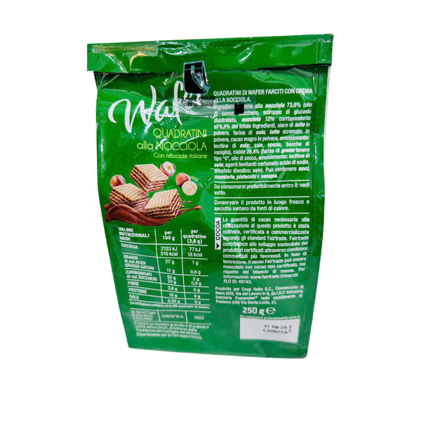 Bánh xốp nhân kem hạt phỉ Coop 250g