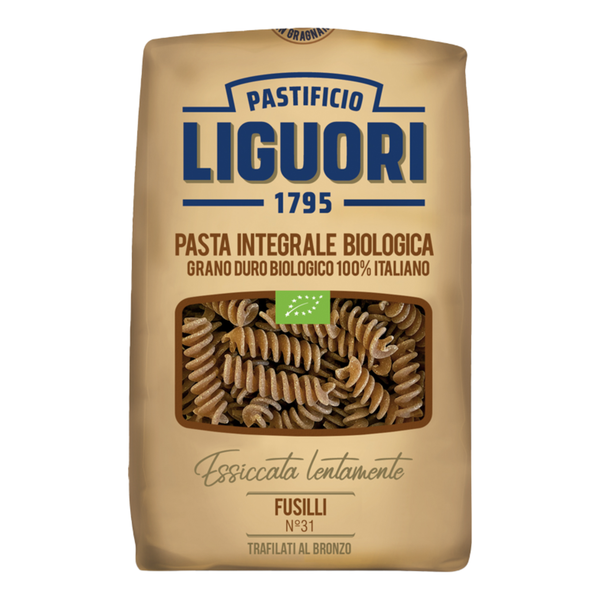 Nui Xoắn Ốc Hữu Cơ Số 31 Hiệu Liguori - Liguori Fusilli N.31 500g (gói)