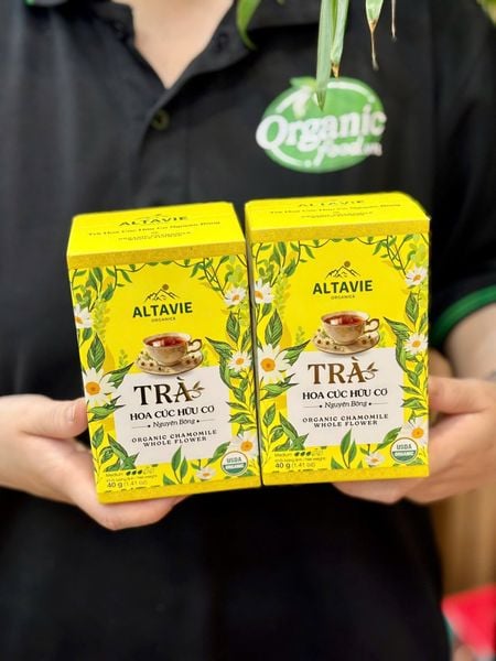 Trà hoa cúc hữu cơ Altavie 40g