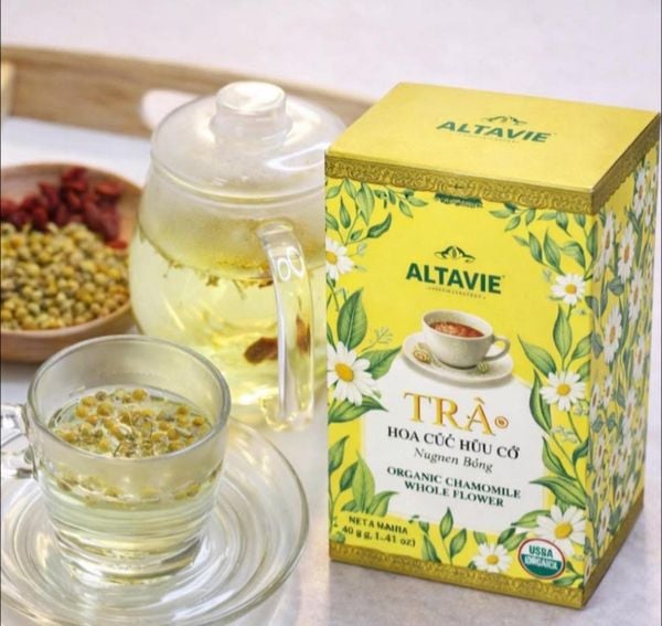 Trà hoa cúc hữu cơ Altavie 40g