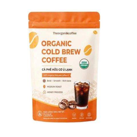 Cà phê hữu cơ ủ lạnh ( coldbrew) 150g