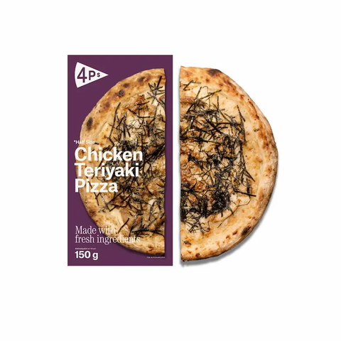 Pizza Gà Teriyaki kiểu Napoli Size Half Thương hiệu 4P's