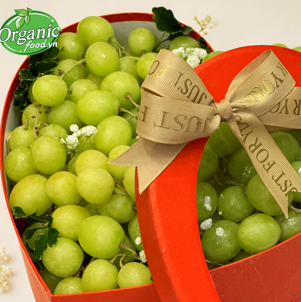 Hộp quà trái cây 04 - Hộp Nho xanh không hạt Úc