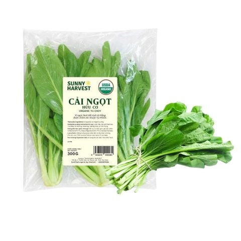 Rau cải ngọt hữu cơ Sunny Harvest 250 g (Gói)