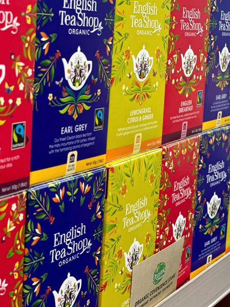 Trà organic english breakfast hiệu english tea shop loại 20g