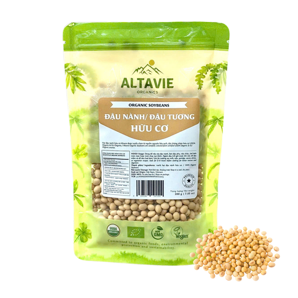 Đậu nành (Đậu tương) hữu cơ Altavie 200g