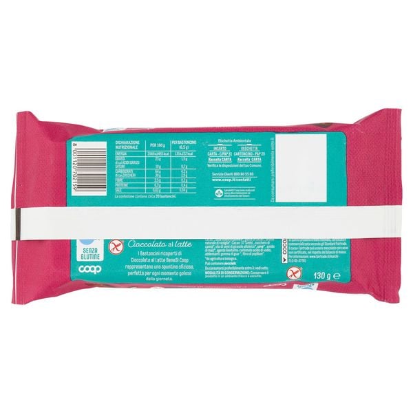 Bánh que socola sữa hữu cơ- 130g