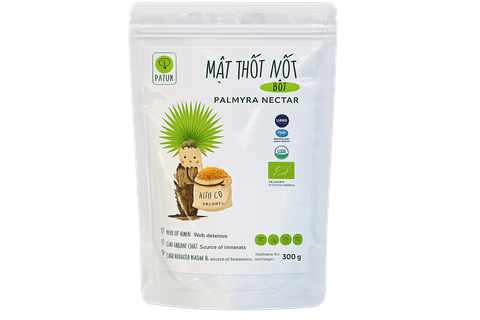 Mật thốt nốt bột hữu cơ PATUR
