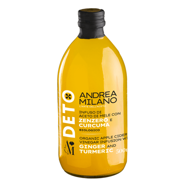 Giấm Detox hữu cơ Andrea Milano Ý 500ml