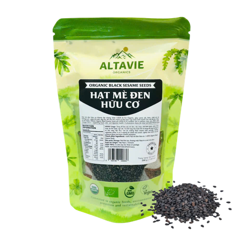 Hạt mè đen hữu cơ Altavie 200g