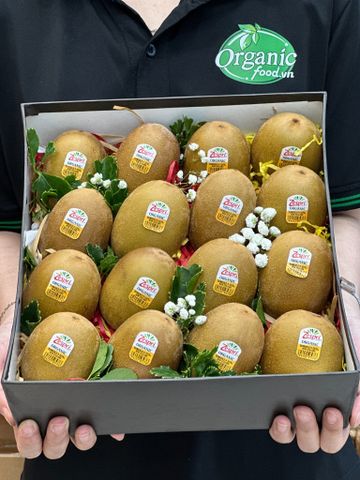 Hộp quà trái cây 06 - Hộp kiwi vàng hữu cơ 16 trái