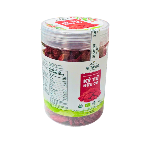 Kỷ tử hữu cơ Altavie hũ 150g