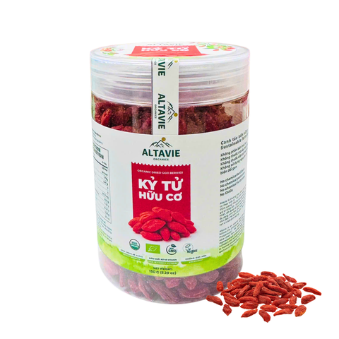 Kỷ tử hữu cơ Altavie hũ 150g