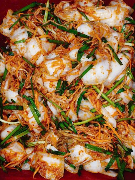 Kim chi cải thảo Bếp O hộp 500gram