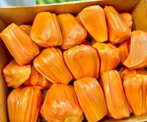 Mít Đỏ Indo lột sẵn Org - khay 500gram