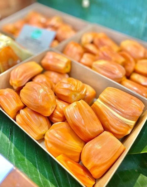Mít Đỏ Indo lột sẵn Org - khay 500gram
