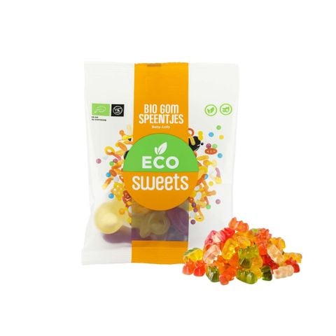 Kẹo dẻo hữu cơ hình núm ti ECO Sweets 75 g