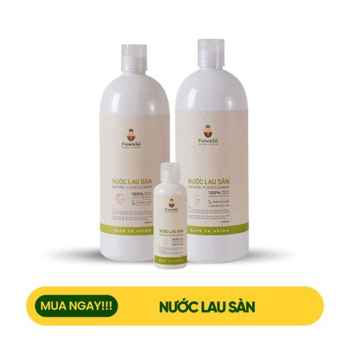 Nước lau sàn Fuwa3e Sả chanh đậm đặc
