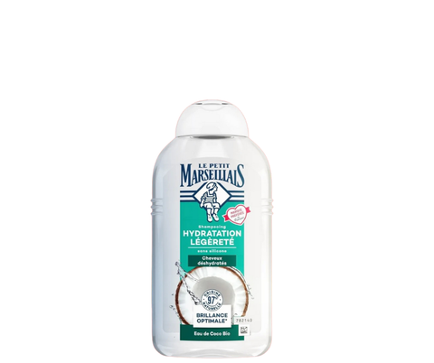 Dầu Gội Cấp Ẩm Chuyên Sâu 97% Hữu Cơ Le Petit Marseillais Từ Nước Dừa 250ml