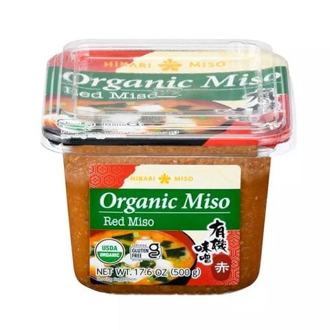 Tương Miso Đỏ Hữu Cơ Hikari 500g