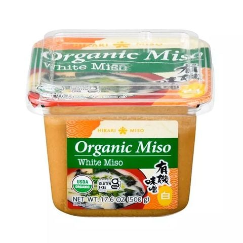 Tương Miso trắng hữu cơ Hikari 500g