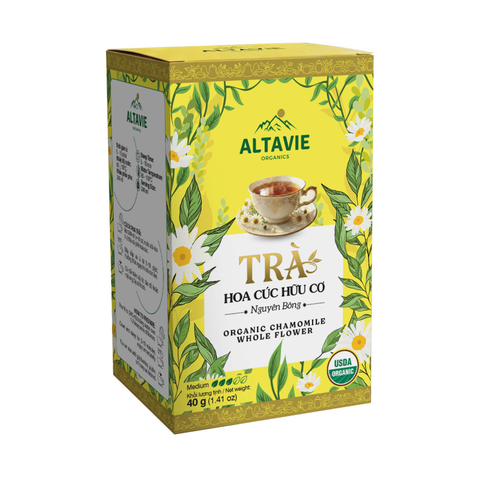 Trà hoa cúc hữu cơ Altavie 40g