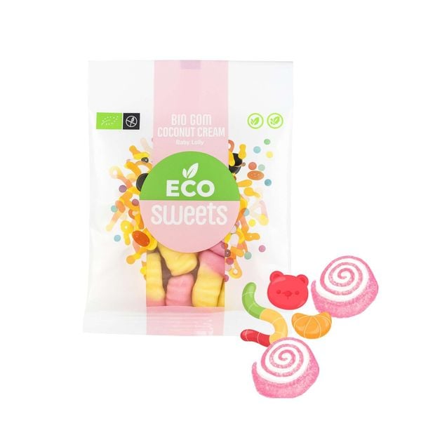 Kẹo dẻo hữu cơ vị trái cây xốp mềm ECO Sweets 68 g