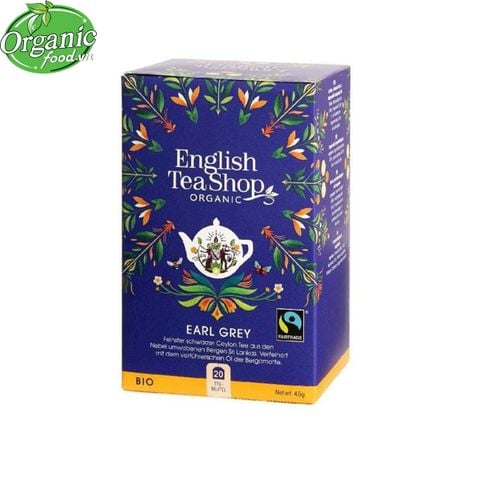 Trà organic earl grey english tea