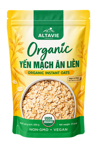 Yến mạch ăn liền hữu cơ Altavie 500g
