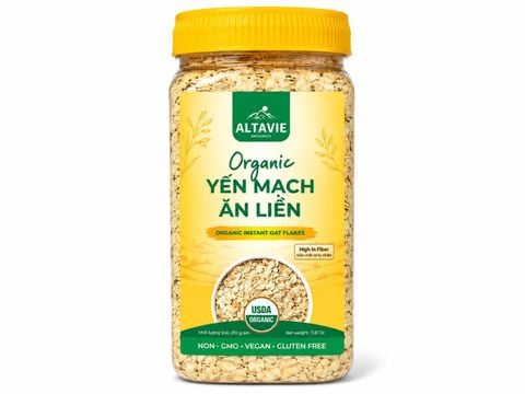 Yến mạch ăn liền hữu cơ Altavie 210g