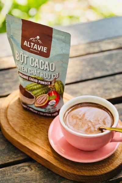 Bột cacao nguyên chất hữu cơ Altavie 150g