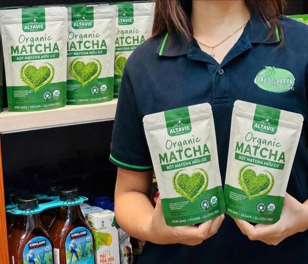 Bột Trà Xanh Matcha Ceremonial Hữu Cơ Altavie 50g