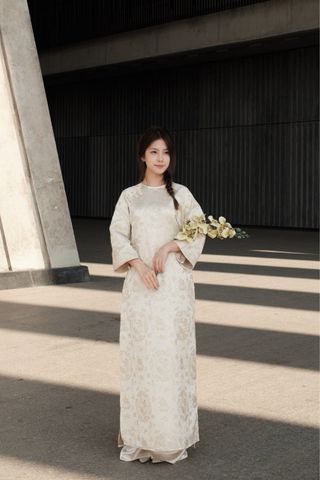  Áo Dài Vân - Gấm 