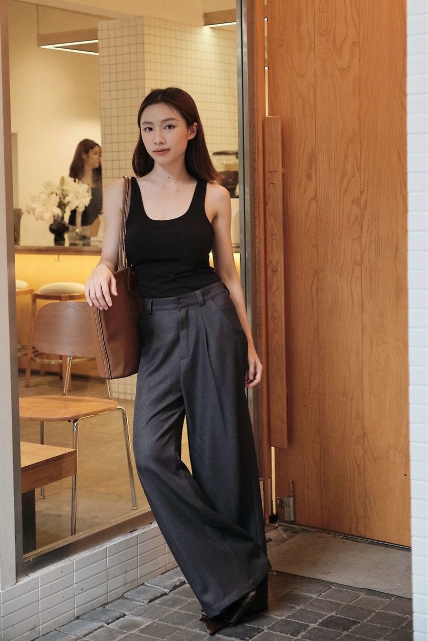  Olivia Tank Top - Black 