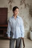  Suri Shirt - Kẻ xanh 