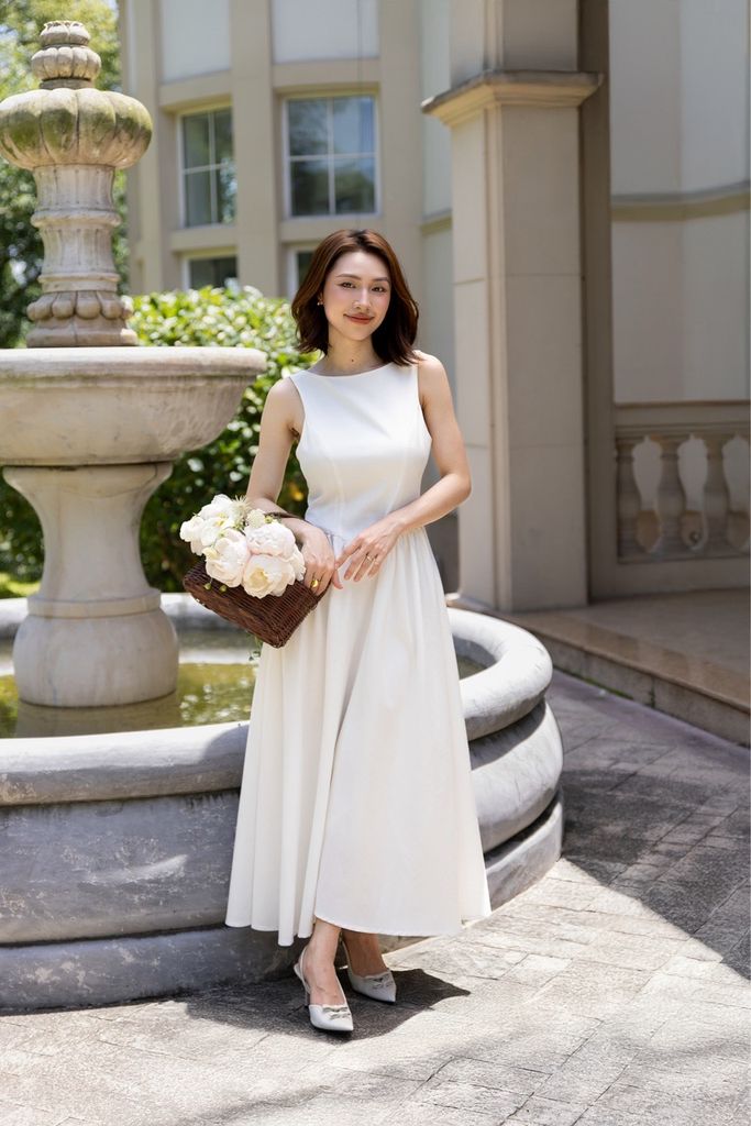 Paola Dress - White