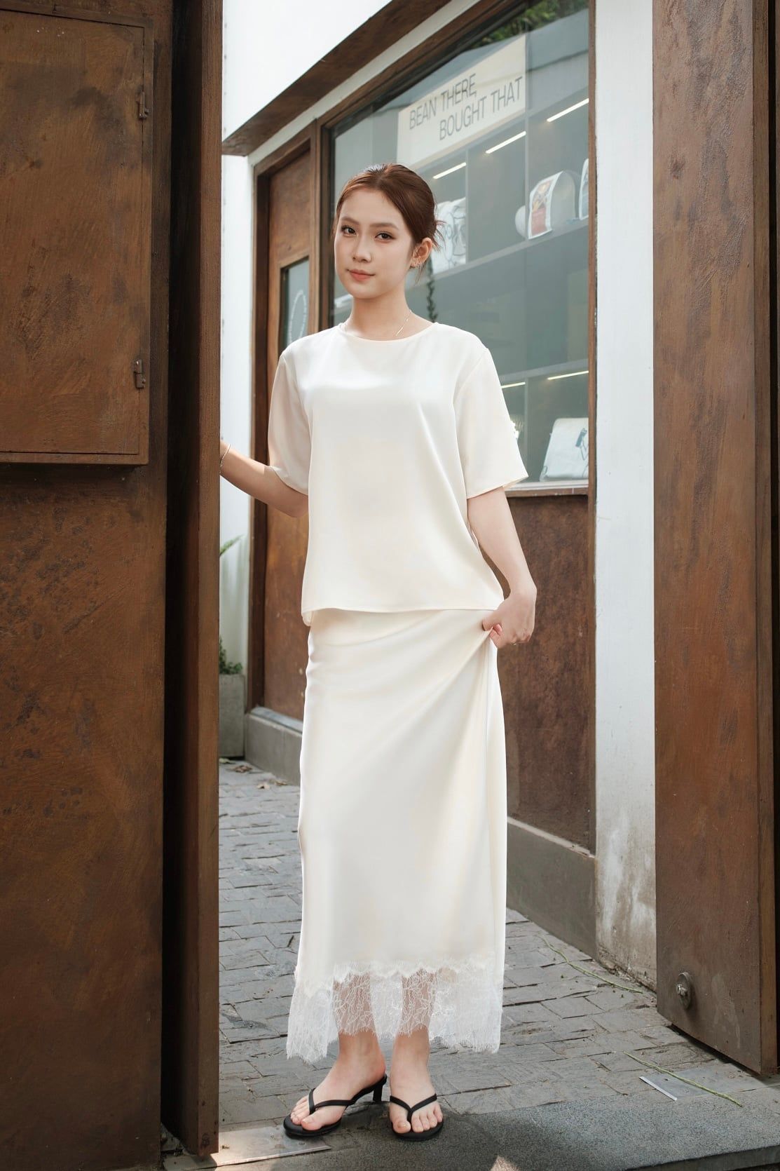  Basic Silk T-shirt - Be 