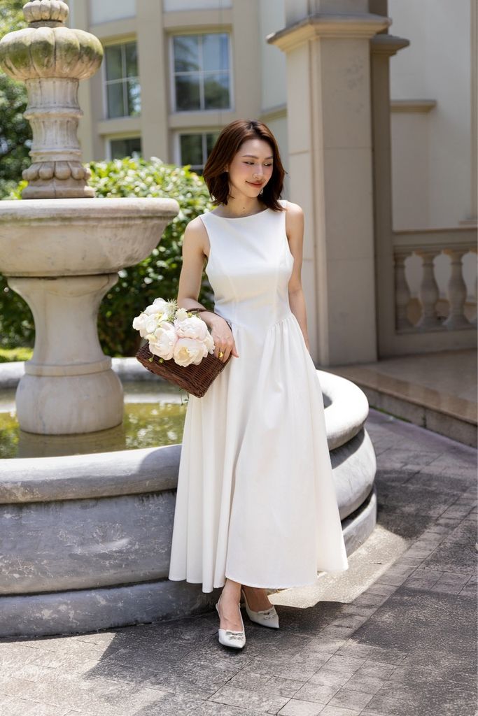 Paola Dress - White