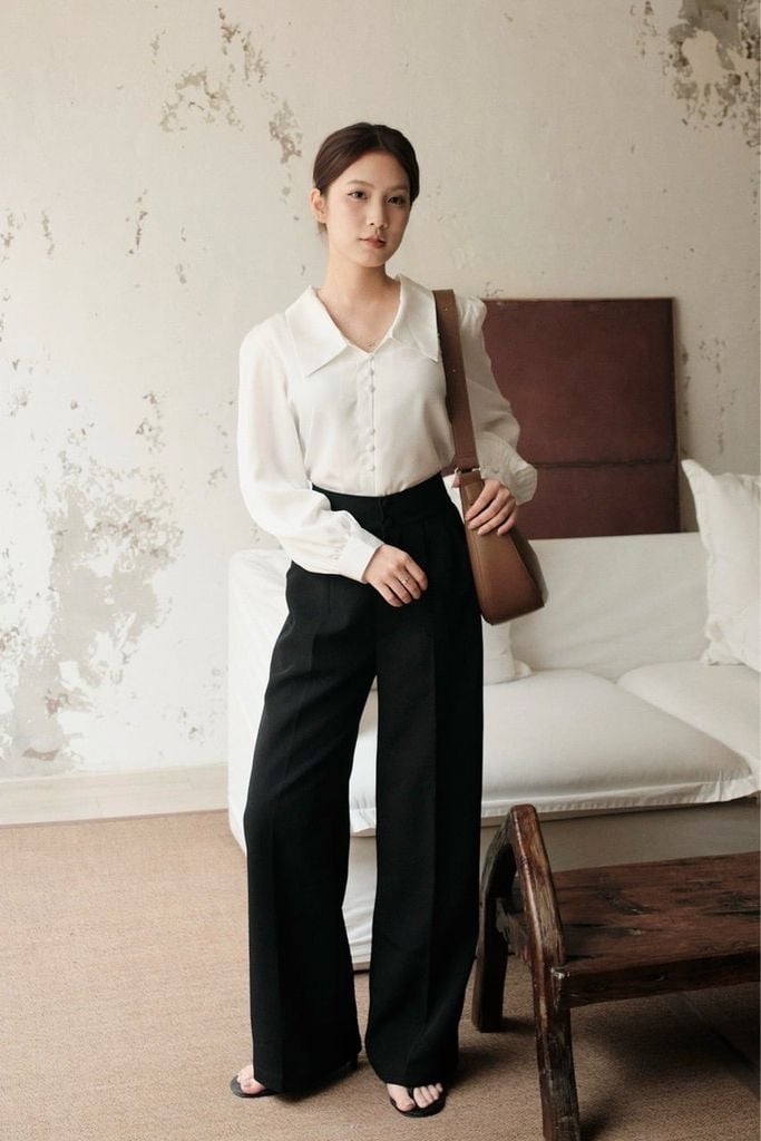 Buttoned Pants