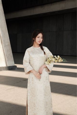  Áo Dài Vân - Gấm 