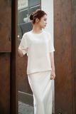 Basic Silk T-shirt - Be 