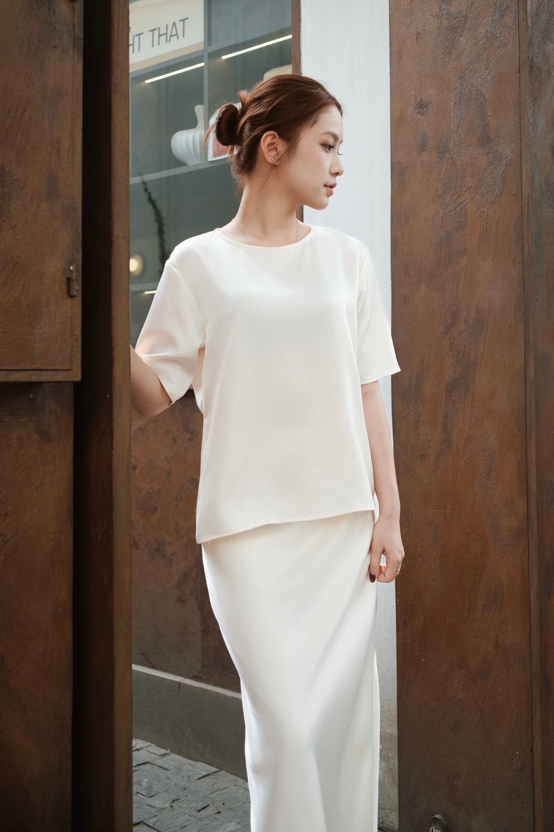  Basic Silk T-shirt - Be 